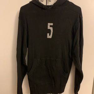 55DSL Lightweight Hooded Sweater Rare - Large